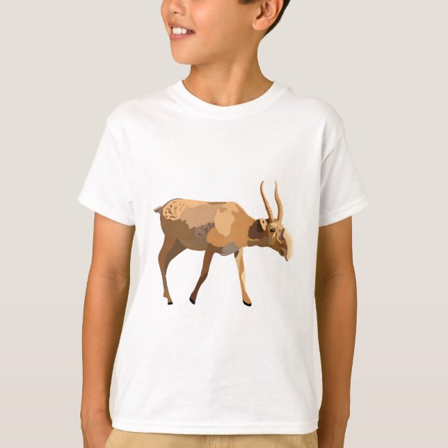 S är för Saiga T Shirt (Framsida)