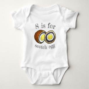 S är för SCOTCH EGG British Snack Food Sause T Shirt