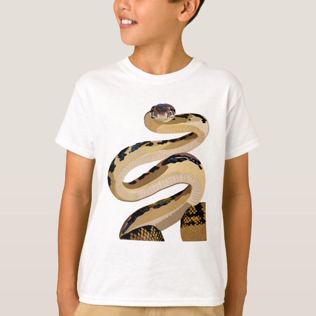 S är för SCrub Python T Shirt (Framsida)