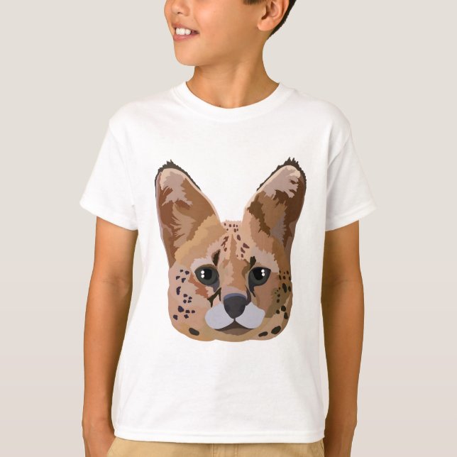 S är för serval t shirt (Framsida)