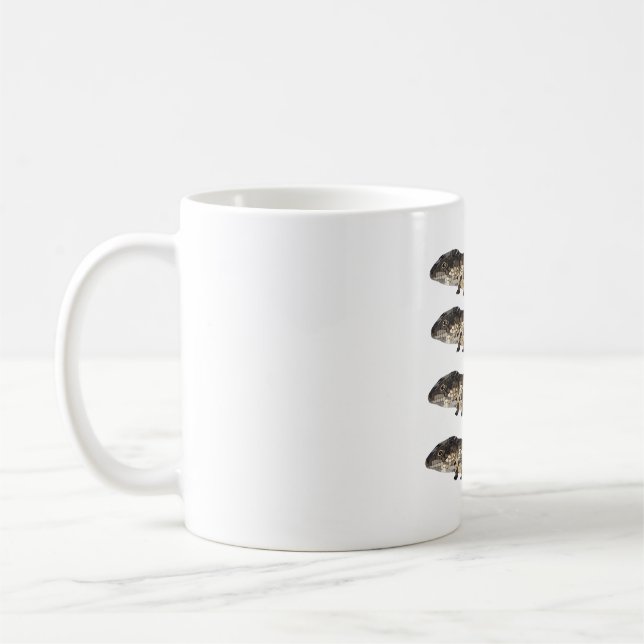 S är för Shingleback Skink Kaffemugg (Vänster)