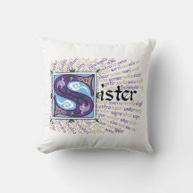 S är för Sister Pillow