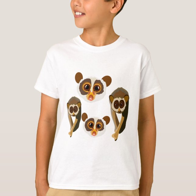 S är för Slender Loris T Shirt (Framsida)