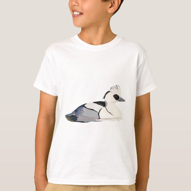 S är för Smew T Shirt (Framsida)
