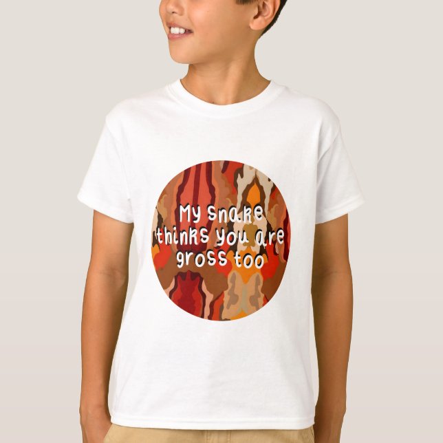 S är för Snake T Shirt (Framsida)