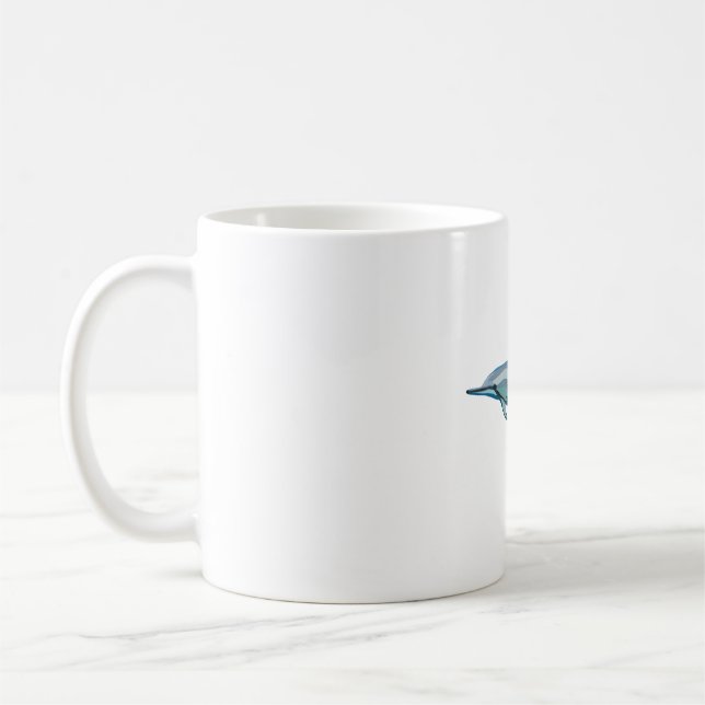 S är för spindeldeldelfin kaffemugg (Vänster)