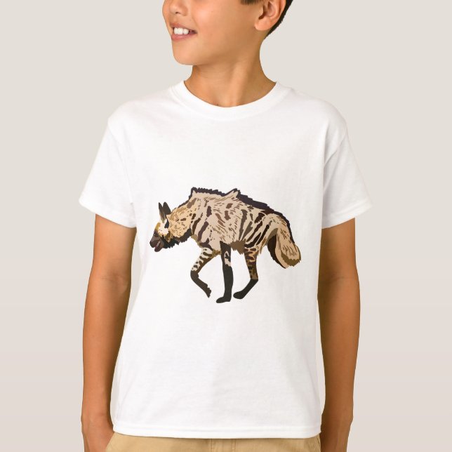 S är för Stripe Hyena T Shirt (Framsida)