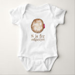 S är för Sufganiyot Jelly Donut Doughnut Hanukkah Tee Shirt<br><div class="desc">Baby kostym har en originalmarkör för en gelégodis, med S IS FOR SUFGANIYOT i ett typsnitt av roligten. Underbar för Hanukkah och den judiska julhelgen! Ser du inte vad du är tittar för? Behöver du hjälp med anpassning? Klicka på "kontakta den här designern" för att få något skapat för dig!...</div>