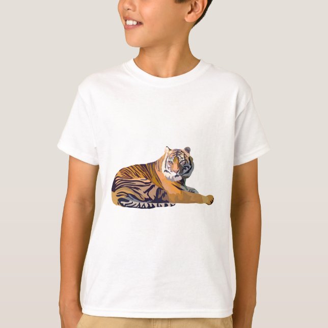 S är för Sumatran Tiger T Shirt (Framsida)
