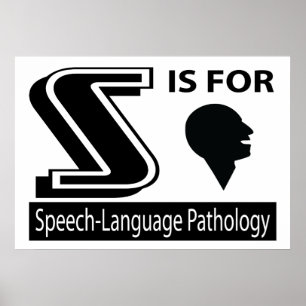 S är för Tal-Språk patologi Poster