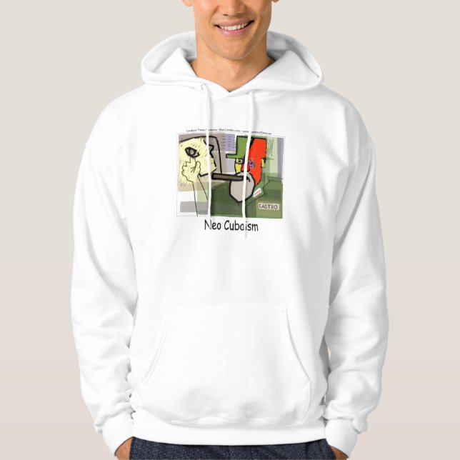 s Castro (NeoCubaism) Rollig Hoodie av Rick (Framsida)
