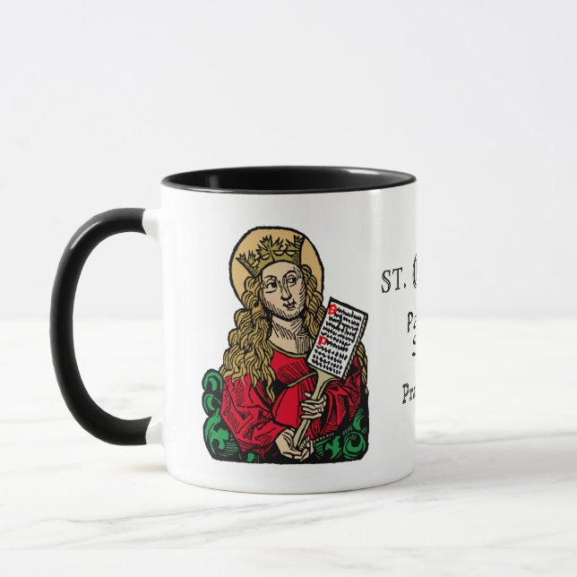 S: Cecilia med psalmbräde (Nürnberg) Mugg (Vänster)