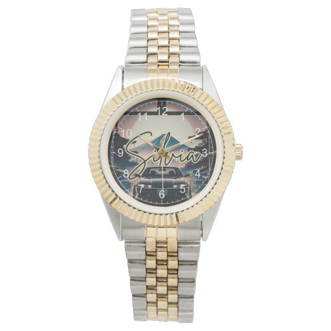 S Chassis (Driftkulturens ryggrad) Armbandsur (Framsida)