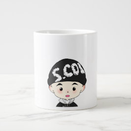 S.coups seventeen design söt nanatour jumbo mugg