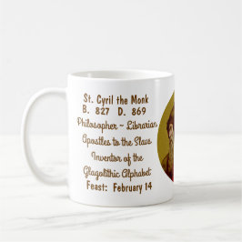 S. Cyril & Methodius (M 001) Kaffe Mugg #1a