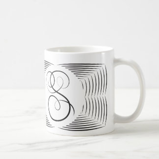 S-elegantMonogram Kaffemugg