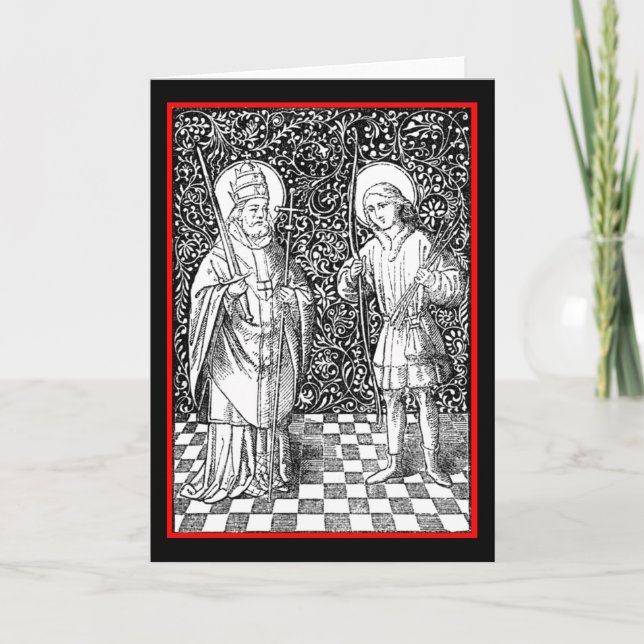 S. Fabian & Sebastian (BG 01) Kort (Framsida)