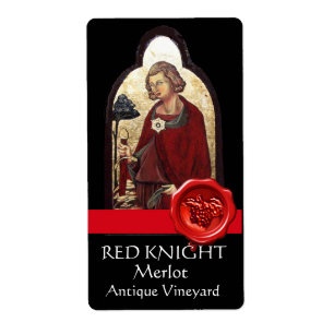 S. GALGANO/KNIKT MED SWORD,RED VAX SEAL Vin Fraktsedel