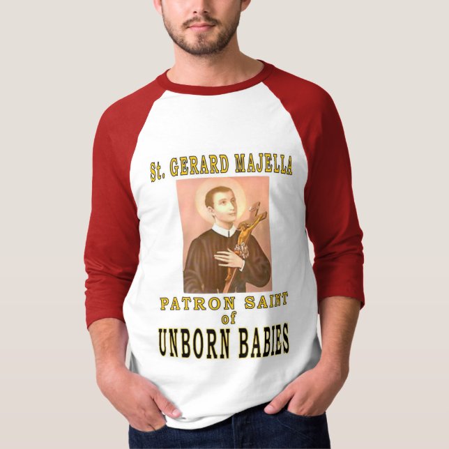 S. GERARD MAJELLA TEE (Framsida)