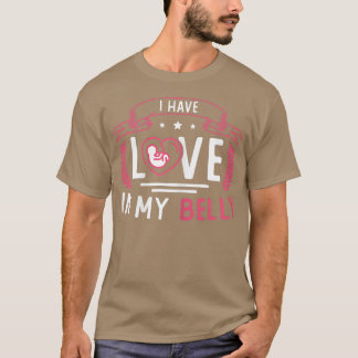 s Gravid Kärlek i min bibäddgraviditet T Shirt