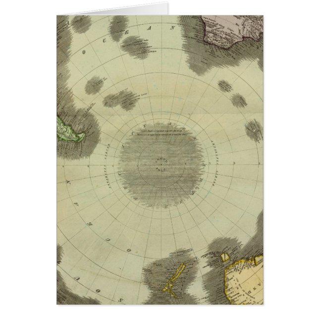 S Hemisphere Hälsningskort (Framsidan)