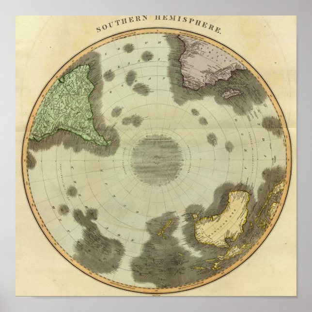 S Hemisphere Poster (Framsidan)