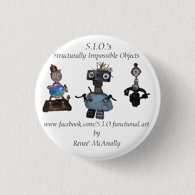 S.I.O. "s knäppas #1 Knapp (Framsida)