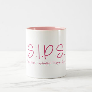 S.I.P.S. Mugg Färg Insida - Rosa