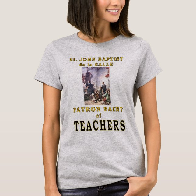 S. JOHN BAPTIST de la SALLE T-shirt (Framsida)
