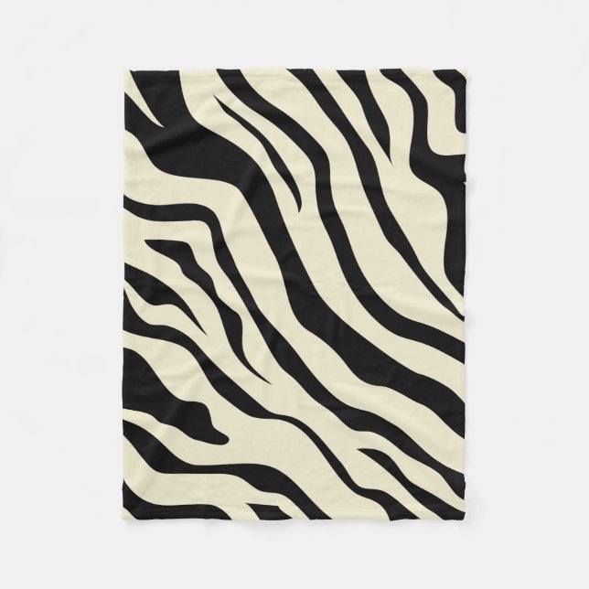 S.K. Zebra Fever Fleece Blanket (Framsidan)