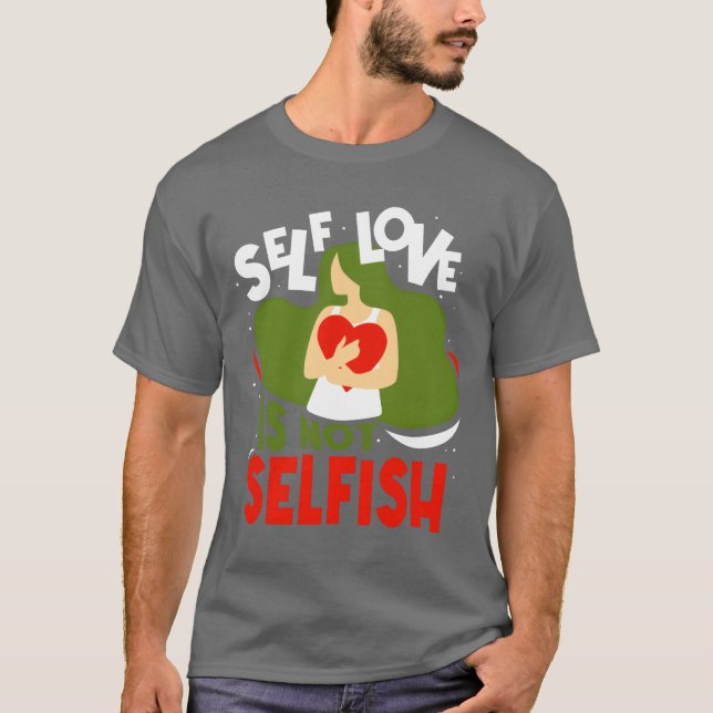 S Kärlek är inte Sish Mys Positiv Kärleksfull retr T Shirt (Framsida)