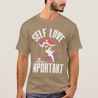 S Kärlek är viktigt Positiv Mys kärleksfull rolig T Shirt