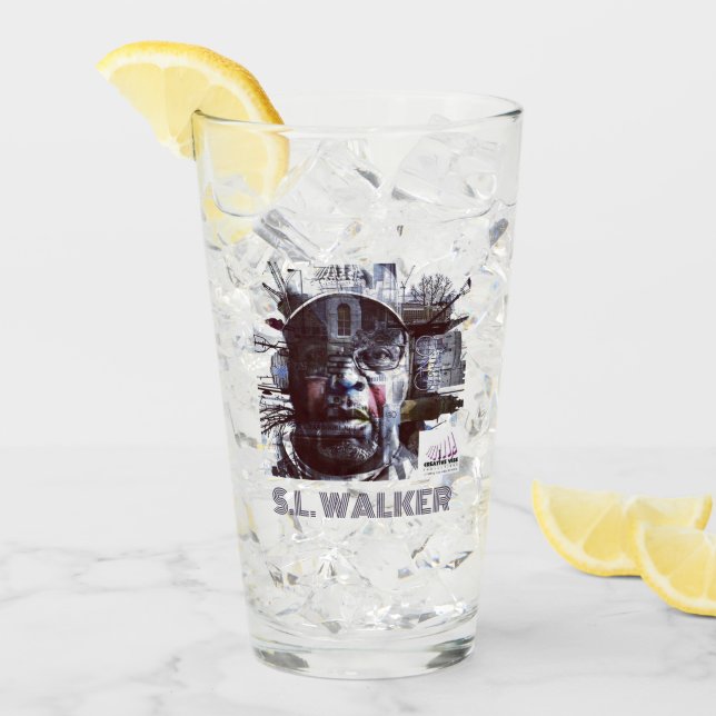 S.L. Walker Glass Glaskopp (Framsida Ice)