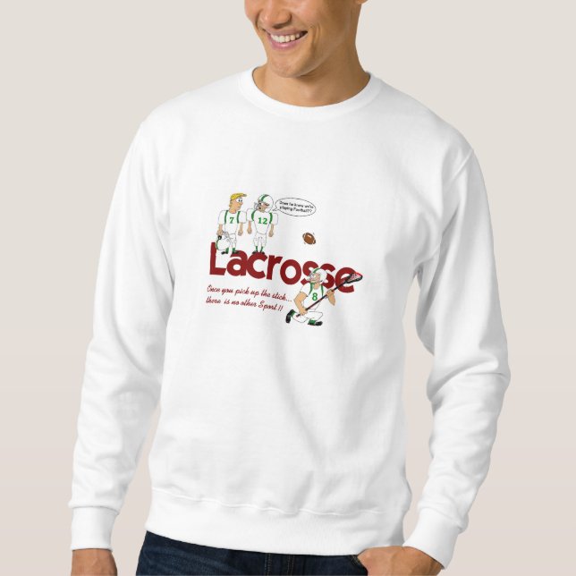 s-Lacrosse Sweatshirt (Framsida)