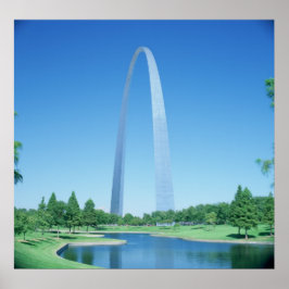 S. LOUIS ARCH POSTER