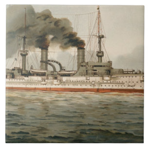 S.M. Grosse Kreuzer "Furst Bismarck" (H.M. Kakelplatta