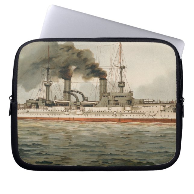 S.M. Grosse Kreuzer "Furst Bismarck" (H.M. Laptop Fodral (Framsidan)