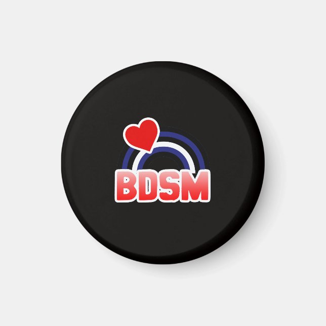S / M Pride Magnet (Framsidan)