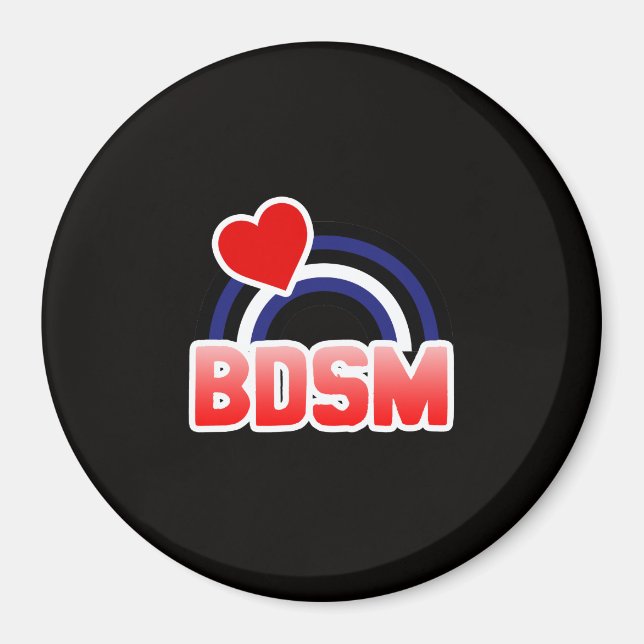 S / M Pride Magnet (Framsidan)