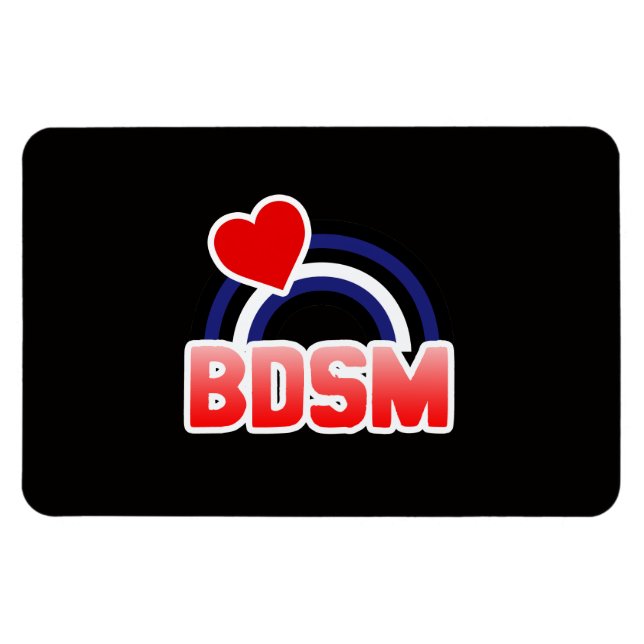 S / M Pride Magnet (Horisontell)