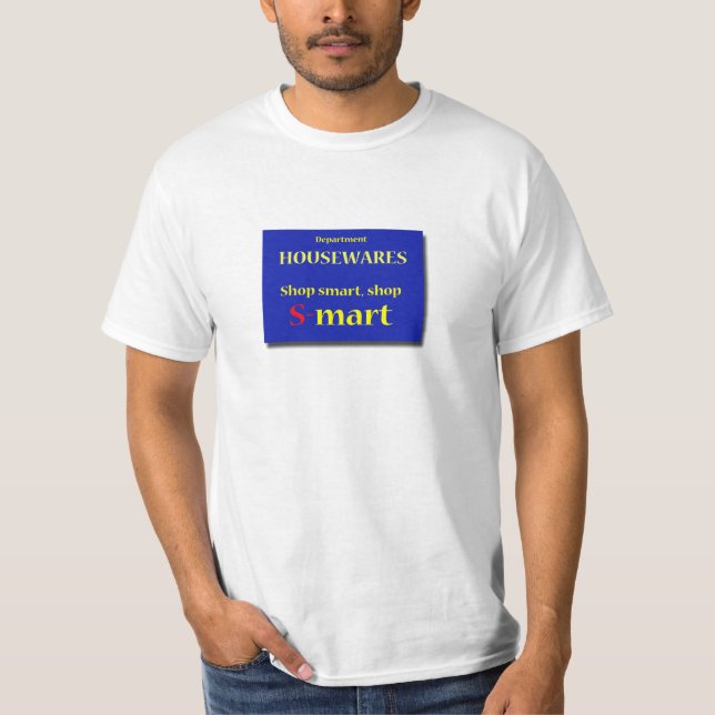 S-mart - armé av mörkerskjortor tee (Framsida)
