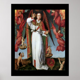 S. MICHAEL I DEN SENASTE DOMEN POSTER