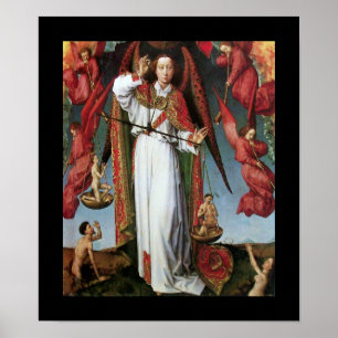 S. MICHAEL I DEN SENASTE DOMEN POSTER