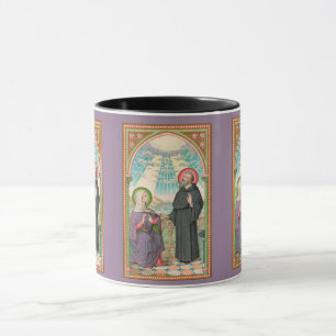 S. Monica och Augustine vid Ostia (SAU 047) Mugg