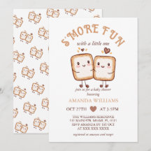 S more Roligt Kawaii Campfire Baby Shower