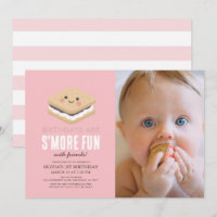 S more Roligt Kawaii Rosa Girl Girl 1 Birthday Pho