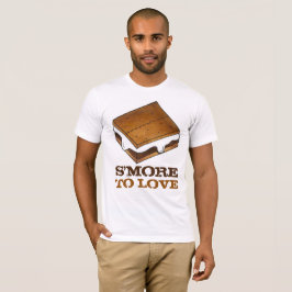 S more to Kärlek Chocolate Campfire Camp S mres Te Tee Shirt