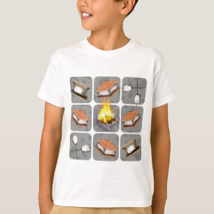 S’mores and Campfire T Shirt