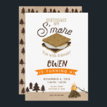 S Mores Camping Roligt med Friends Birthday Inbjudningar<br><div class="desc">S'mores Camping Roligt med Friends Birthday-inbjudan</div>