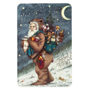 S. NICK I NALLE KOSTYM, CHRISTMAS-TEDIER MAGNET